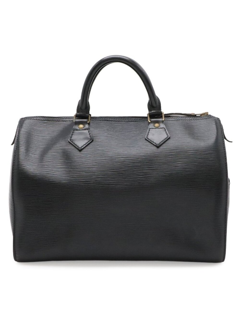 Louis Vuitton Epi Speedy 30 Boston Bag Leather Noir Black - Picture 1 of 9